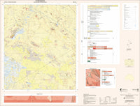 3332 Cowalinya WA Geological Map 1st Edition 2007