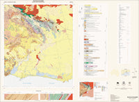 2930 Ravensthorpe WA Geological Map 1st Edition 1996