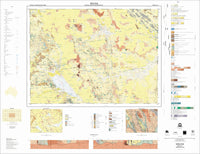 SG51-09 Wiluna WA Geological Map 2nd Edition 1999