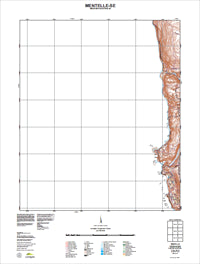 1830-II-SE Mentelle Topographic Map by Landgate 2011