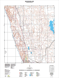 1839-I-SE Bookara Topographic Map by Landgate 2011