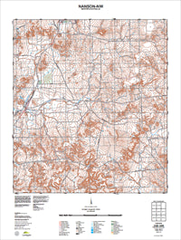 1840-I-NW Nanson Topographic Map by Landgate 2011