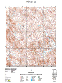 2133-II-NE Yaganing Topographic Map by Landgate 2011