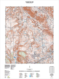 2134-I-SE Toodyay Topographic Map by Landgate 2011