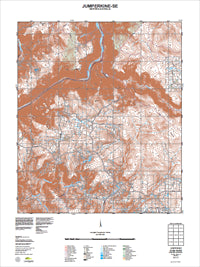 2134-IV-SE Jumperkine Topographic Map by Landgate 2011