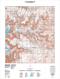 2135-III-NE Chittering Topographic Map by Landgate 2011