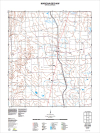 2137-IV-NW Marchagee Topographic Map by Landgate 2011