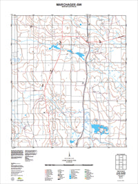 2137-IV-SW Marchagee Topographic Map by Landgate 2011