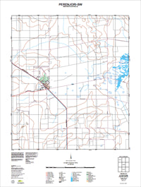 2139-II-SW Perenjori Topographic Map by Landgate 2011