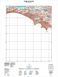 2227-I-NW Rame Head Topographic Map by Landgate 2011