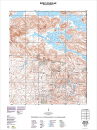 2228-III-NE Deep River Topographic Map by Landgate 2011