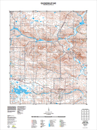 2229-II-NE Quindinup Topographic Map by Landgate 2011