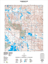 2229-II-SW Quindinup Topographic Map by Landgate 2011