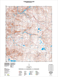 2229-IV-SW Tonebridge Topographic Map by Landgate 2011