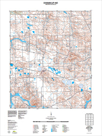 2230-III-NE Dinninup Topographic Map by Landgate 2011