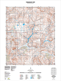 2230-III-SW Dinninup Topographic Map by Landgate 2011