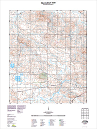2230-II-NW Qualeup Topographic Map by Landgate 2011