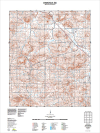 2232-III-SE Dwarda Topographic Map by Landgate 2011