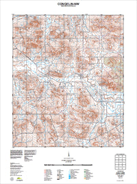 2232-II-NW Congelin Topographic Map by Landgate 2011