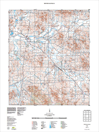 2232-I-SE Dattening Topographic Map by Landgate 2011