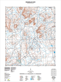 2233-I-SW Beverley Topographic Map by Landgate 2011