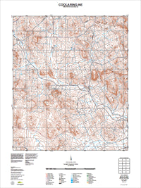 2233-IV-NE Coolaring Topographic Map by Landgate 2011
