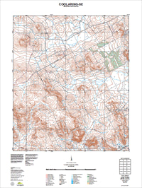 2233-IV-SE Coolaring Topographic Map by Landgate 2011