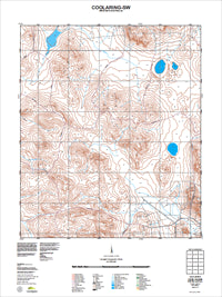 2233-IV-SW Coolaring Topographic Map by Landgate 2011