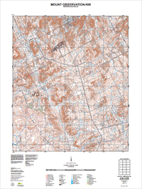 2234-III-NW Mount Observation Topographic Map by Landgate 2011