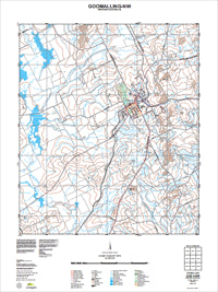2235-II-NW Goomalling Topographic Map by Landgate 2011