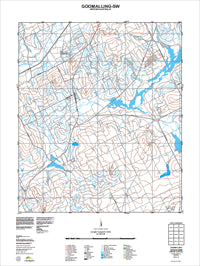 2235-II-SW Goomalling Topographic Map by Landgate 2011