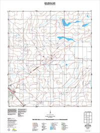 2237-IV-NE Wubin Topographic Map by Landgate 2011