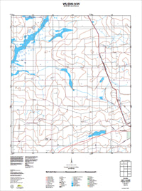 2237-IV-NW Wubin Topographic Map by Landgate 2011