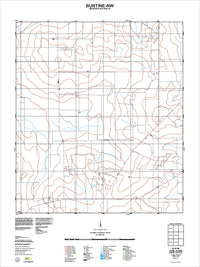 2238-III-NW Buntine Topographic Map by Landgate 2011