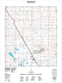 2238-III-SW Buntine Topographic Map by Landgate 2011