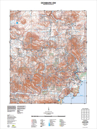 2328-II-SW Denmark Topographic Map by Landgate 2011