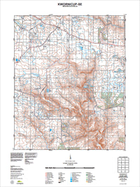 2328-I-SE Kwornicup Topographic Map by Landgate 2011