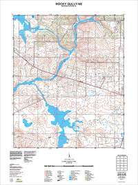 2328-IV-NE Rocky Gully Topographic Map by Landgate 2011