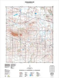 2329-II-NE Geekabee Topographic Map by Landgate 2011