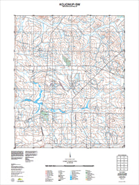 2330-III-SW Kojonup Topographic Map by Landgate 2011