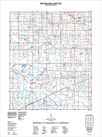 2330-I-SE Woodanilling Topographic Map by Landgate 2011