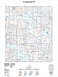 2330-I-SW Woodanilling Topographic Map by Landgate 2011