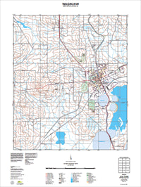 2331-II-NW Wagin Topographic Map by Landgate 2011