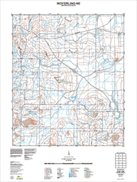 2332-I-NE Woyerling Topographic Map by Landgate 2011