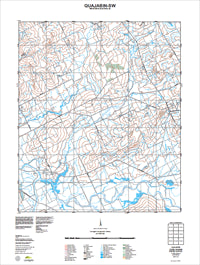 2333-IV-SW Quajabin Topographic Map by Landgate 2011