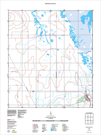 2337-III-NW Kalannie Topographic Map by Landgate 2011