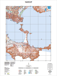 2427-I-NE Albany Topographic Map by Landgate 2011