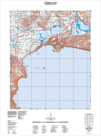 2427-IV-NE Torbay Topographic Map by Landgate 2011