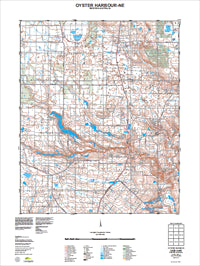 2428-II-NE Oyster Harbour Topographic Map by Landgate 2011