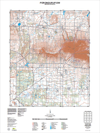 2428-I-SW Porongurup Topographic Map by Landgate 2011